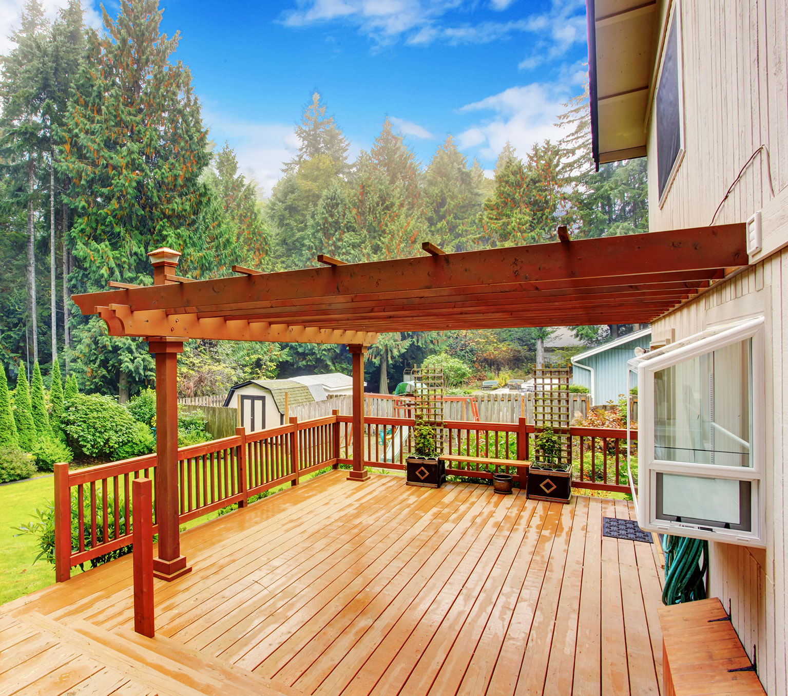 Une pergola pour votre terrasse